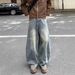 Autumn And Winter 2026 New Jeans Boys Straight Loose Wide-leg Denim Scimitar Pants Trendy Casual Pants_mkmklike.com
