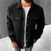 25 New Cross-Border European And American Lapel Loose Coat Casual Corduroy Workwear Jacket_mkmklike.com