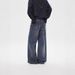 Unisex Vintage Washed Jeans – High-Waisted Relaxed Straight Leg With Whisker & Fading Details (100% Cotton, Blue/Navy/Seagull Grey)_mkmklike.com