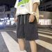 Men's High-Street Washed Denim Shorts – Loose Fit Mid-Thigh Length With Drawstring Waist (S-XXXL, 4 Colors)_mkmklike.com