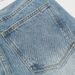 Solid Color Washed Vintage Irregular Hem Jeans Men's American Style Loose Straight Trendy Casual Pants_mkmklike.com