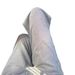 Women's Rhinestone Flared Jeans – High Waist Wide Leg Trousers With Straight Cut & Floor-Length Hem (S-2xl, Light Blue Cotton Denim)_mkmklike.com