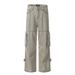 American Style Washed Vintage Workwear Jeans Unisex Loose Straight Trendy Brand Couple Casual Long Pants_mkmklike.com