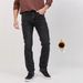 Men's Clothing Men's Fleece Lined Jeans Winter Straight Leg Slightly Flared Wide Leg Pants For Formal & Casual_mkmklike.com