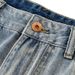 Men's Japanese Style Washed Cargo Denim Shorts Summer Loose Straight Leg Casual Versatile Shorts_mkmklike.com