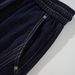 Spring Style Washed Denim Jeans For Men Stitching Durable Drawstring Loose Fit Casual Fashionable Versatile Pants_mkmklike.com