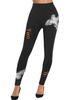 New European And American Style Ripped Butterfly Print Denim Skinny Pants, High-waisted Slim-fit Leggings_mkmklike.com
