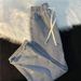 Men's Clothing Light Colored Wide Leg Jeans High Waisted Slimming Straight Leg Loose Fit Elastic Waist Trendy Long Pants For Petite Spring Autumn_mkmklike.com