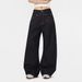 Loose Wide-Leg Jeans For Men, Trendy Brand, Stitched Design, Unique Casual Long Pants_mkmklike.com