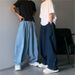 Retro Japanese Oversized Denim Pants for Men High Waist Vintage Dad Jeans Relaxed Fit_mkmklike.com