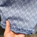Men's Slim Fit Denim Shorts Korean Style Printed Five Point Mid-Length Summer Fashion Trendy Pants_mkmklike.com