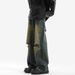 Ripped Jeans For Men Summer Thin American High Street Design Sense Niche Vintage Washed Loose Straight Long Pants_mkmklike.com