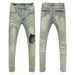 Men's Clothing High Street Jeans Black Slim Fit New Elastic Slim Fit Men's Clothing Pants_mkmklike.com