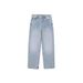 Women's Clothing Distressed Loose-Fit Women’s Jeans – High-Waisted Stretch Denim With Decorative Holes_mkmklike.com