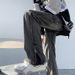 Nordmann American High Street Jeans Men's Autumn And Winter Style Straight Loose Slimming Trousers Design Sense Retro Wide Leg_mkmklike.com
