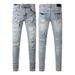 Trendy Brand Street Hip Hop Fashion Slim Fit Skinny Jeans_mkmklike.com