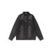 Loom Spring New European And American Hip-Hop Vintage Ink-Splattered Full Rhinestone Denim Trendy Loose Couple Casual Jacket_mkmklike.com
