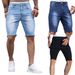 Men's Clothing Men's Stretch Denim Shorts Men's New Denim Shorts New_mkmklike.com