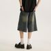 Men's Clothing Summer New Washed Denim Shorts Loose Casual Versatile Shorts Trendy High Street Straight Shorts_mkmklike.com