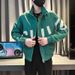 2024 New Autumn Winter Men's Top Trendy Slim Fit Coat Student Short Stand Collar Heightening Jacket_mkmklike.com