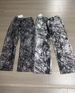 American Niche Color Printing Splashing Ink Painting Color Matching Wide-leg Jeans Casual Pants Men's Graffiti Loose Scimitar Straight Pants_mkmklike.com