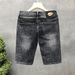 Men's Slim Fit Embroidered Denim Shorts 5 Point Trendy Handsome Riding Pants New Style Thin Summer_mkmklike.com