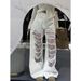 High-Waisted Wide-Leg Jeans Women's Slimming Ripped Casual Pants Lace Trimmed Trendy Cool Design Floor-Length Summer Fashion_mkmklike.com