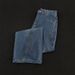 Men's Clothing Jeans Men 2025 Trendy High Street Graffiti Niche Loose Washed Wide Leg Pants_mkmklike.com