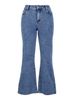Women's Flared Bootcut Jeans – Slim Fit Stretch Denim Pants (Retro Vintage Washed, Mid-Rise & Comfortable For Casual/Office Wear)_mkmklike.com