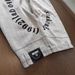 Men's Retro White Vertical Striped Denim Pants Autumn Wide Leg Straight Fit Loose Fit Letter Print Clothing_mkmklike.com