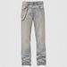 Men's Clothing New Men's Straight Leg Denim Pants Street Fashion Ins Hot Selling Elastic Stacked Straight Leg Denim Pants_mkmklike.com