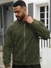 New Cross-Border Men's European And American Fashion Casual Hot-Selling Suede Lightweight Sweatshirt Jacket_mkmklike.com