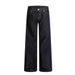 American High Street Cleanfit Simple Raw Denim Jeans Men's Versatile Loose Casual Straight Long Pants Solid Color_mkmklike.com