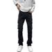 Men's Retro Workwear Multi Pocket Jeans Loose Fitting Casual Trousers High Quality Trendy American Style_mkmklike.com