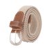 HOT 100cm Casual Knitted Pin Buckle Belt Woven Canvas Elastic Expandable Braided Stretch Hole-free Belts For Women Men Jeans_mkmklike.com
