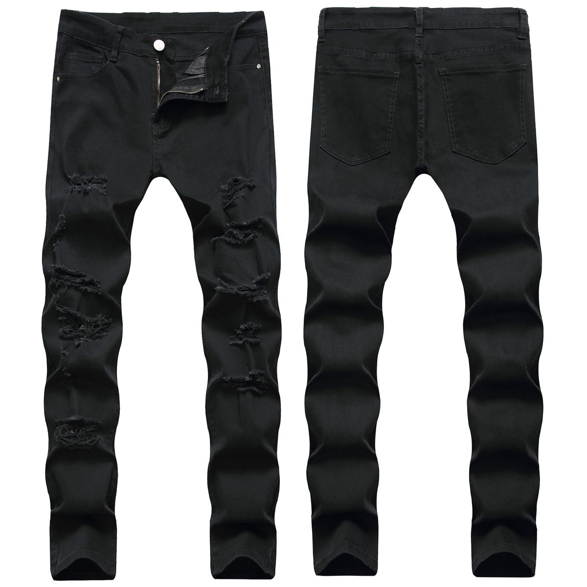 Men's Clothing Denim Foreign Trade Men's Jeans Long Men Jeans_mkmklike.com