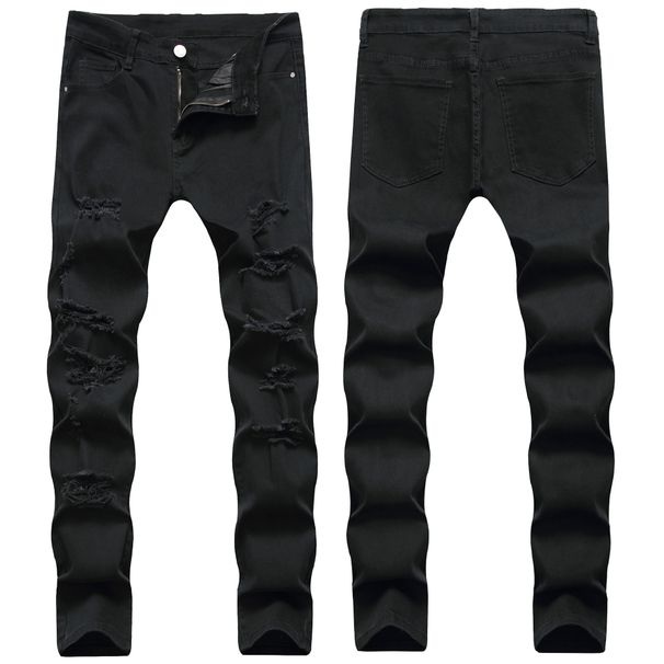 Men's Clothing Denim Foreign Trade Men's Jeans Long Men Jeans_mkmklike.com