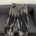 Men's Distressed Tie-Dye Denim Pants – Loose Fit Streetwear Jeans With Washed & Vintage Effects (S-3XL, Black)_mkmklike.com