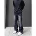 Nordmann American Style Vibe Retro Multi-Pocket Cargo Jeans For Men Ins Trendy Brand High Street Cool Straight Casual Long Pants_mkmklike.com