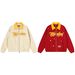Eon Modish 25 Autumn New American Street Fashion Bright Color Embroidered Jacket Coat_mkmklike.com