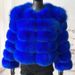Women's Clothing fur coat fox fur patchwork winter thick warm long sleeve short fur coat_mkmklike.com