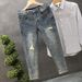 Men's Jeans 2025 New Slim Fit Youth Nine Point Pants Men's Ins Trendy High End Pants_mkmklike.com