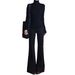 Four-way Stretch Black Spring-summer Flared Jeans For Women, 2026 Autumn-winter New High-waisted Non-tight-fitting_mkmklike.com