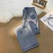 Men's Street Style Patchwork Embroidered Ripped Jeans - Slim Fit Straight Leg Denim Pants For Casual Wear_mkmklike.com