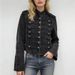 Heavy Industry Locomotive Short Jacket Women's Tide Spring And Autumn Winter New Thin Stand-up Collar Long-sleeved Denim Jacket Top_mkmklike.com