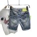 Men's Distressed Denim Shorts Relaxed Fit Stretch 5 Inch Inseam Summer Style_mkmklike.com