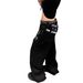 Women's Clothing Plus Size Slogan Letter Oversized Patchwork Jeans Trendy Curved Blade Pants Sexy English Style Fashion Denim_mkmklike.com