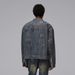 Men's Clothing Washed Distressed Denim Jacket Vintage Washed Denim Jacket For Men - Relaxed Fit Casual Distressed Coat With Frayed Details_mkmklike.com