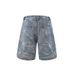Men's Clothing Lightning Crack Tie Dye Washed Design Men's And Women's Heavy Stitching Soft Jeans Shorts_mkmklike.com