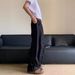 Men's Vintage Baggy Jeans - 90s Hip Hop Wide Leg Bell Bottom Denim Pants (S-XXXL, Black, Washed Cotton)_mkmklike.com